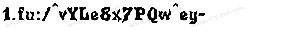 1.fu:/^vYLe8x7PQw^ey字体转换